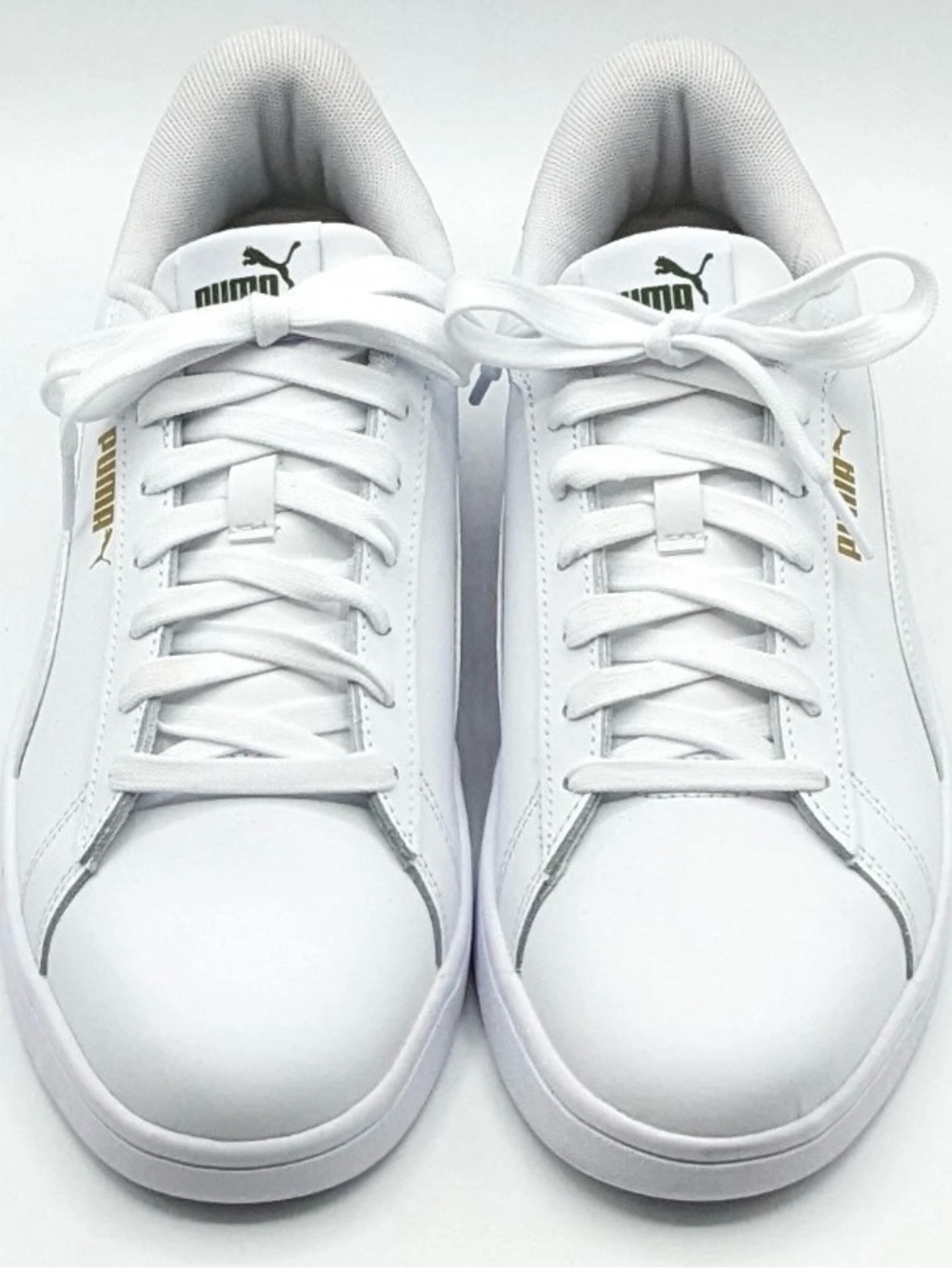 NEW Puma White Men’s Ace Court Sneaker White And Green Sz. 9.5 NIB - Picture 5 of 6